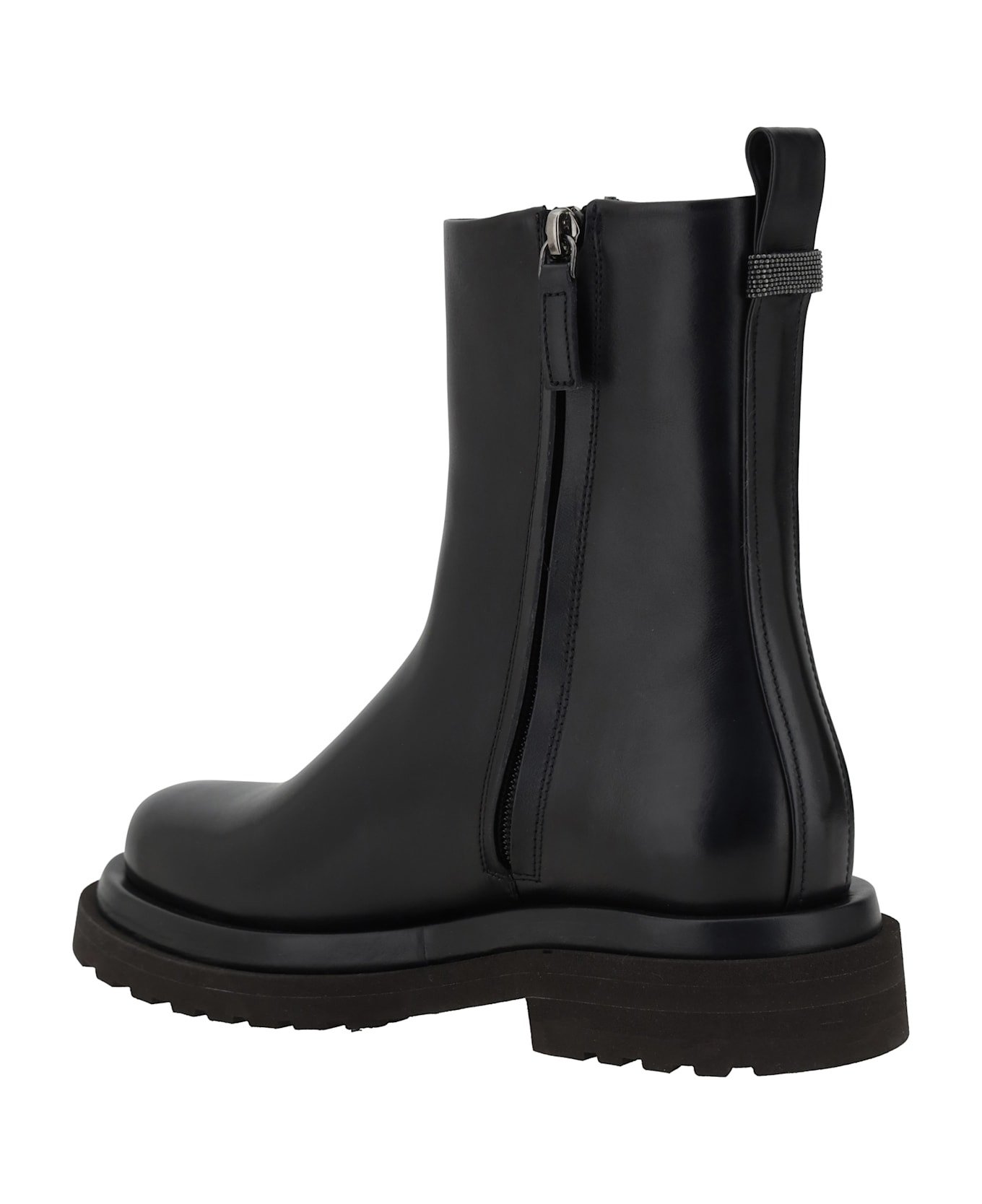 Leather Ankle Boots - 3