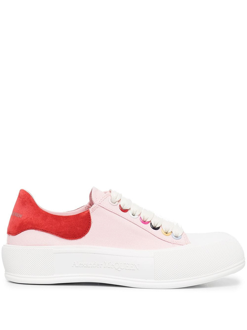 low-top canvas sneakers 1