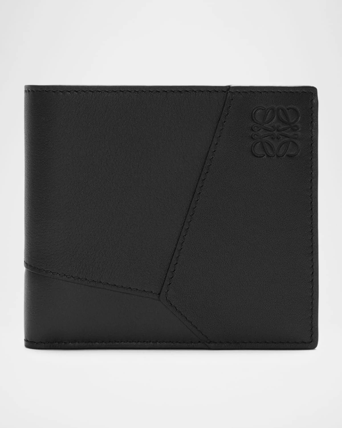 Men's Puzzle Edge Leather Bifold Wallet - 1