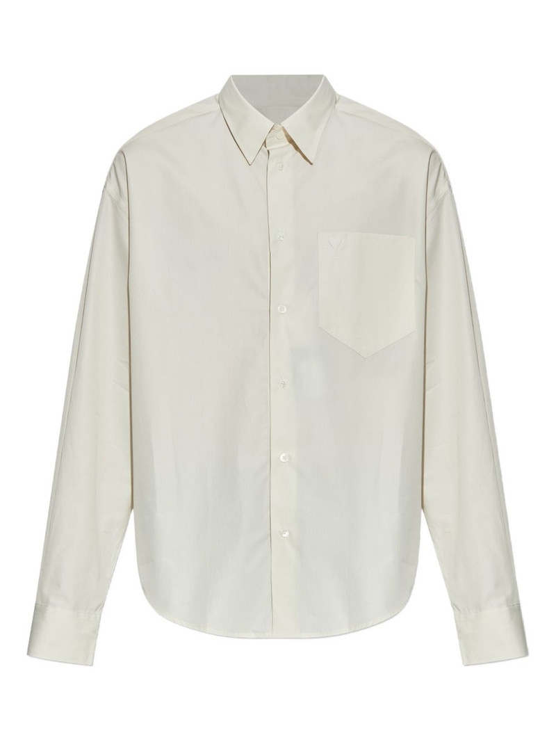 heart-embroidered long-sleeve shirt 1