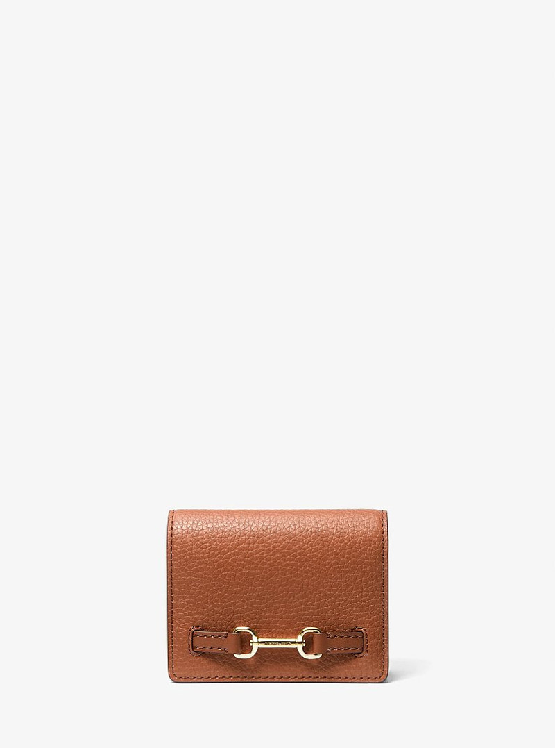 Carson Small Pebbled Leather Wallet 1