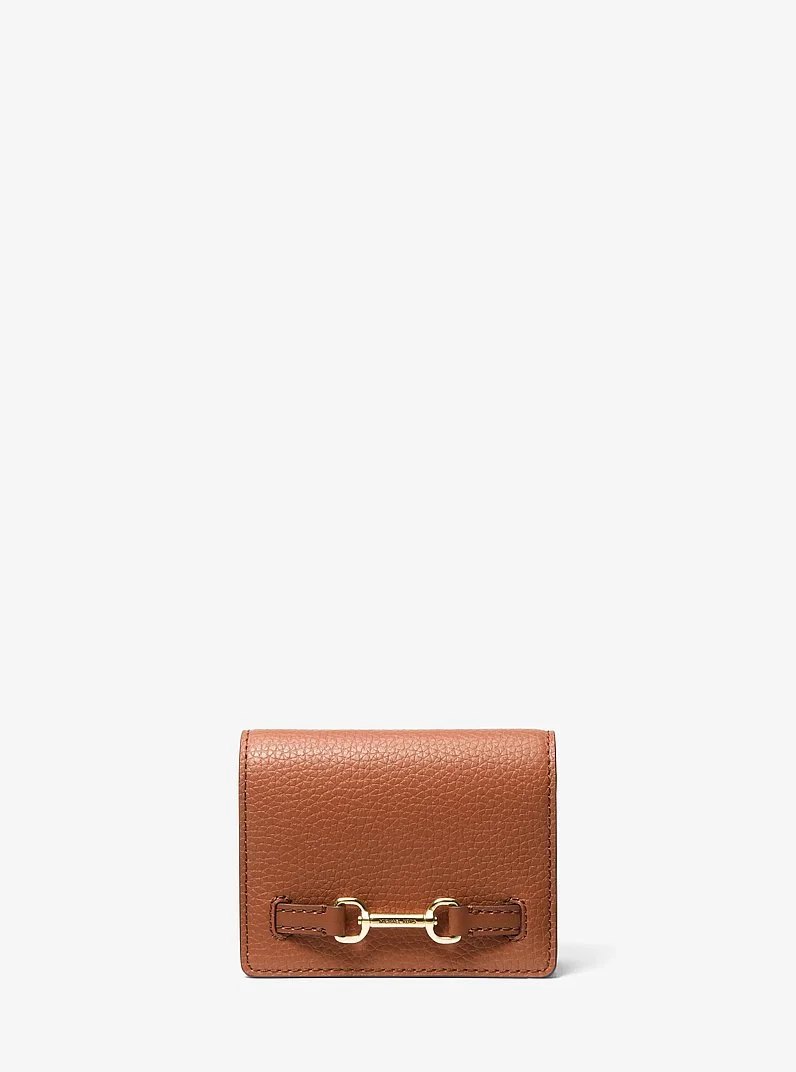 Carson Small Pebbled Leather Wallet - 1