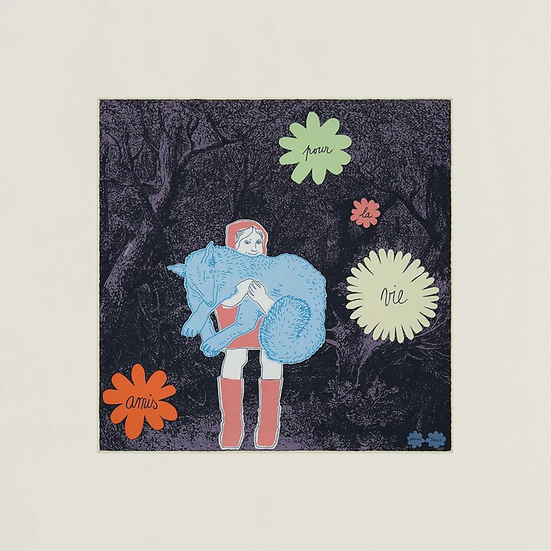 Amis pour la Vie scarf 45 1