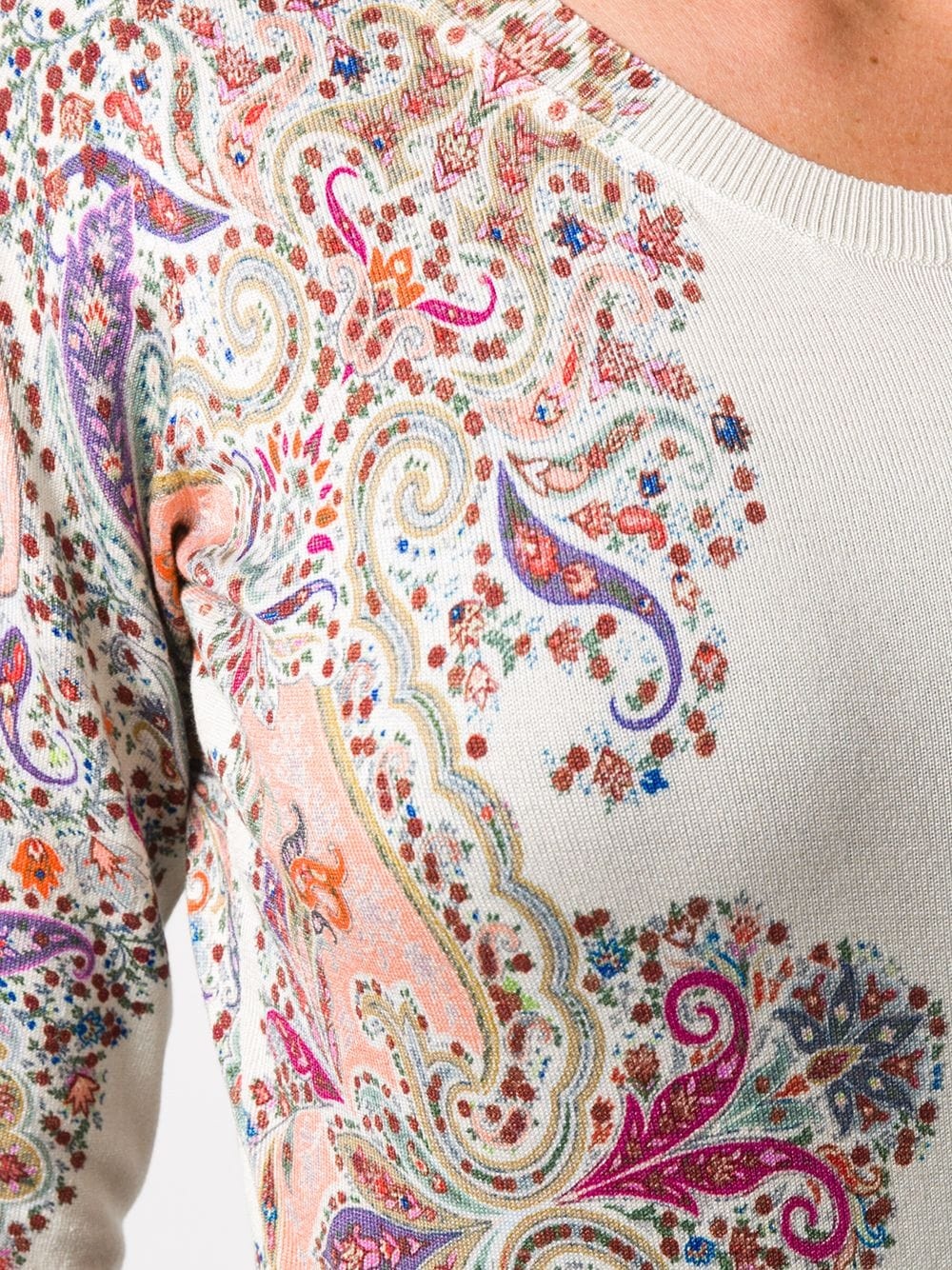 paisley-pattern jumper - 5