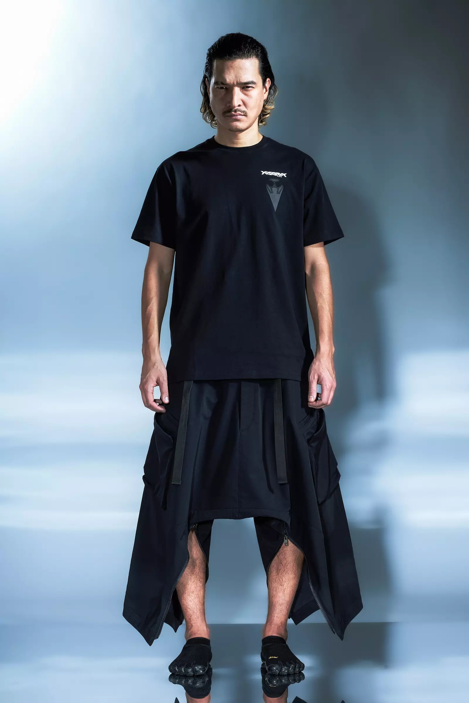 S24-PR-D Cotton Short Sleeve T-shirt Black - 1