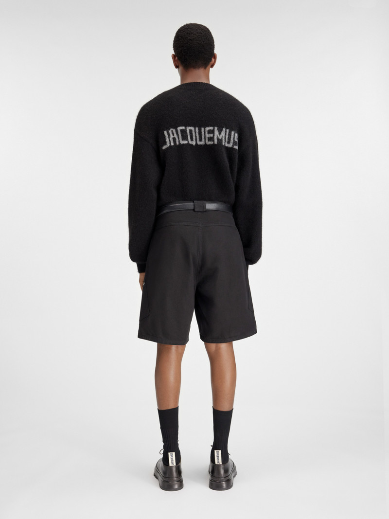 JACQUEMUS Le short Marrone outlook