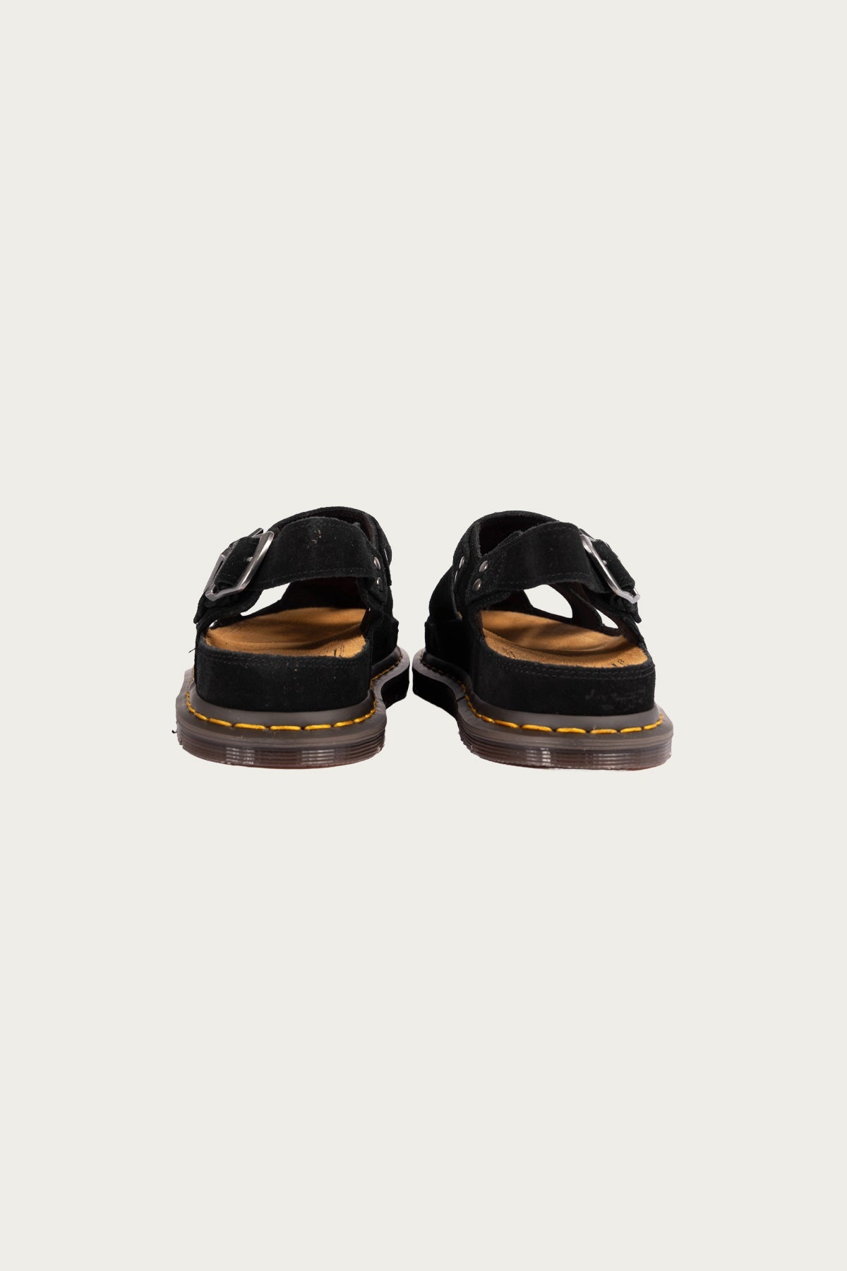 San Archive Fisherman - Plush Suede Reverse Black - 3