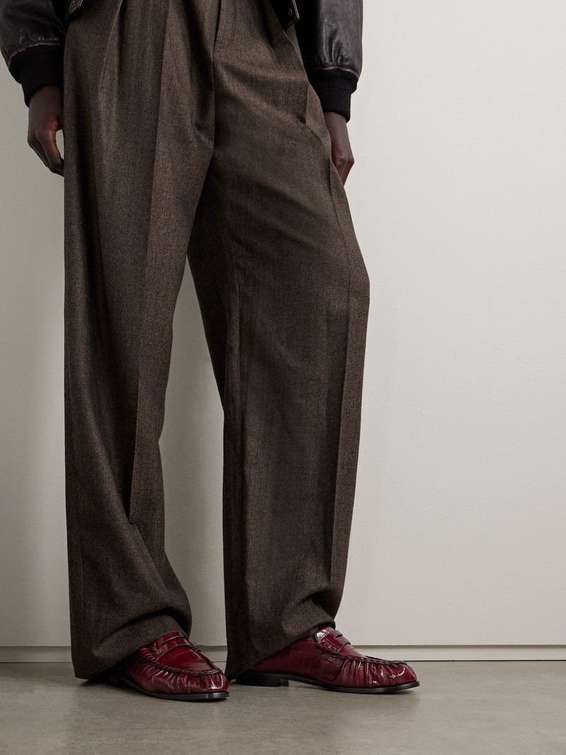 SAINT LAURENT Le Loafer Eel Loafers outlook