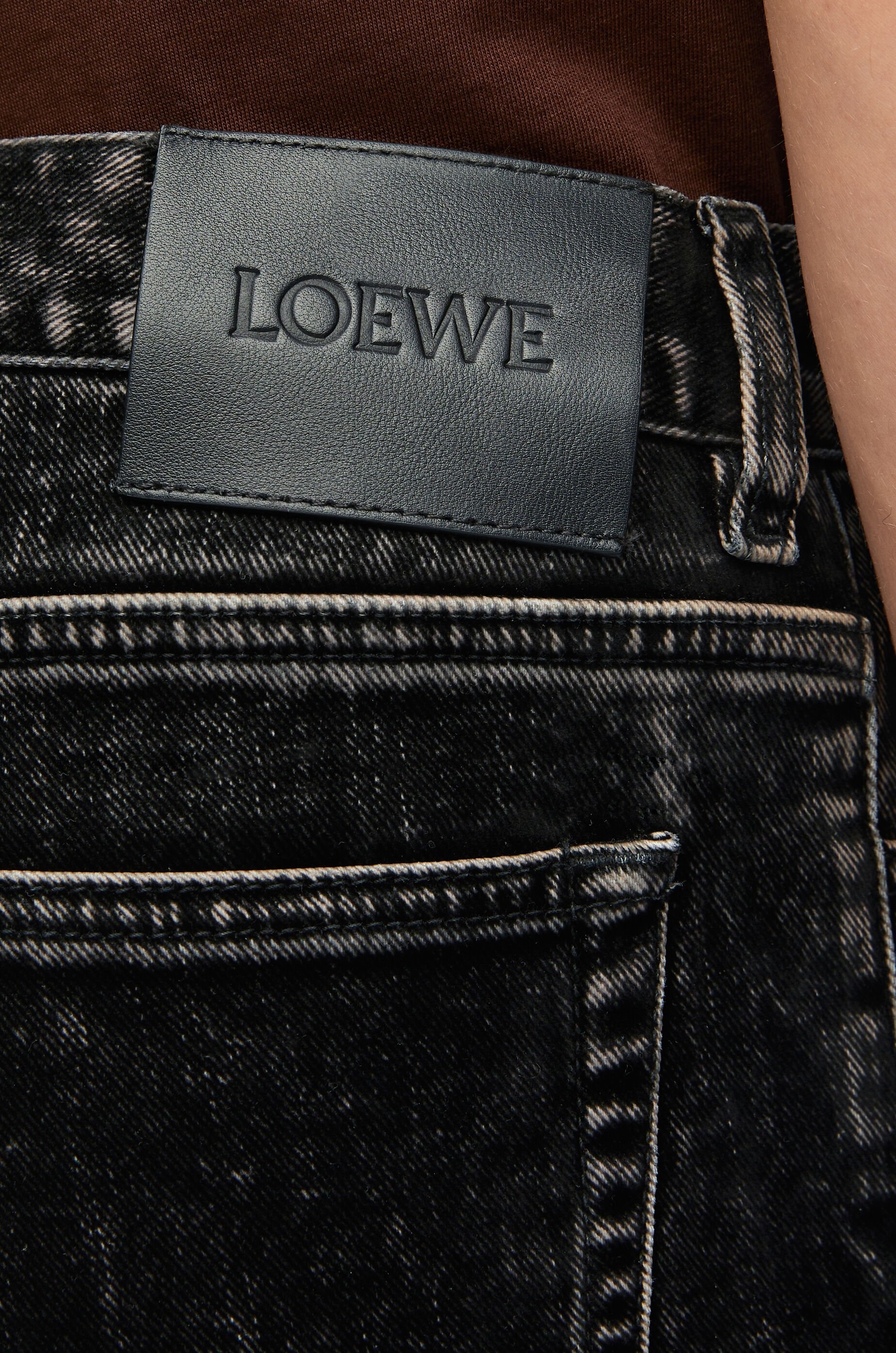 Bootleg jeans in denim - 5