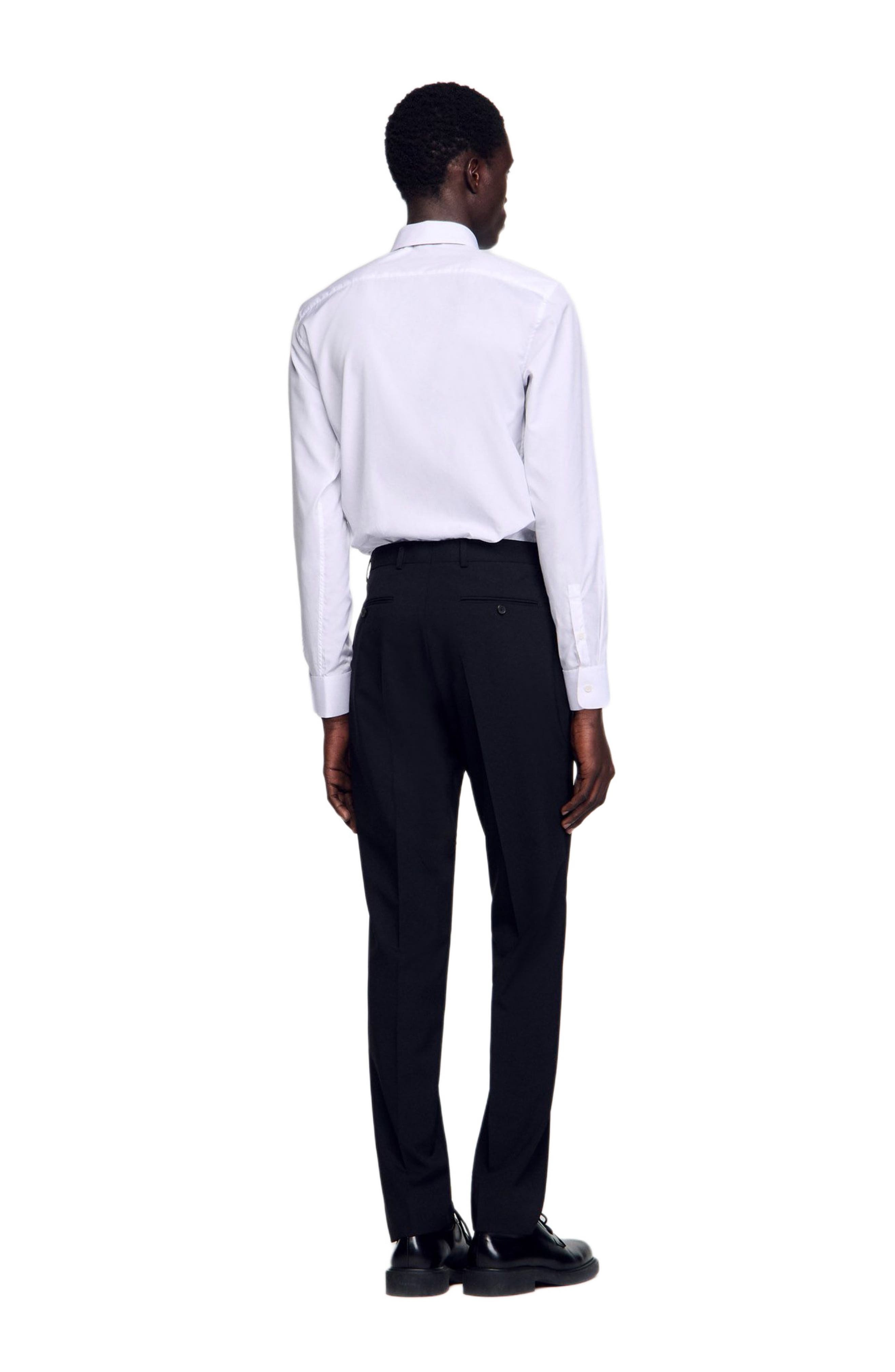 SANDRO Classic suit trousers in Black at Nordstrom - 2