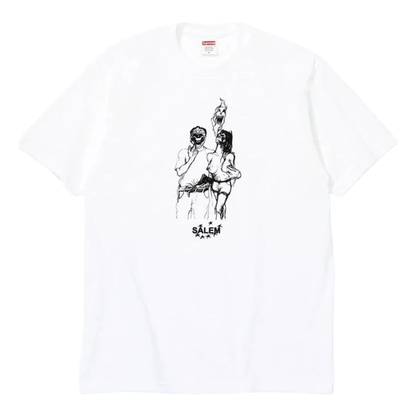 Supreme x SALEM SS26 T-Shirt 'White' SUP-SS26-274-WHT - 1