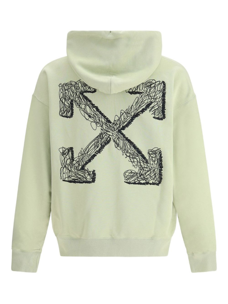 Off-White Scribble Arrow Skate hoodie outlook