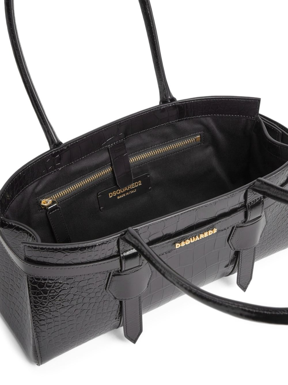 leather tote bag - 5
