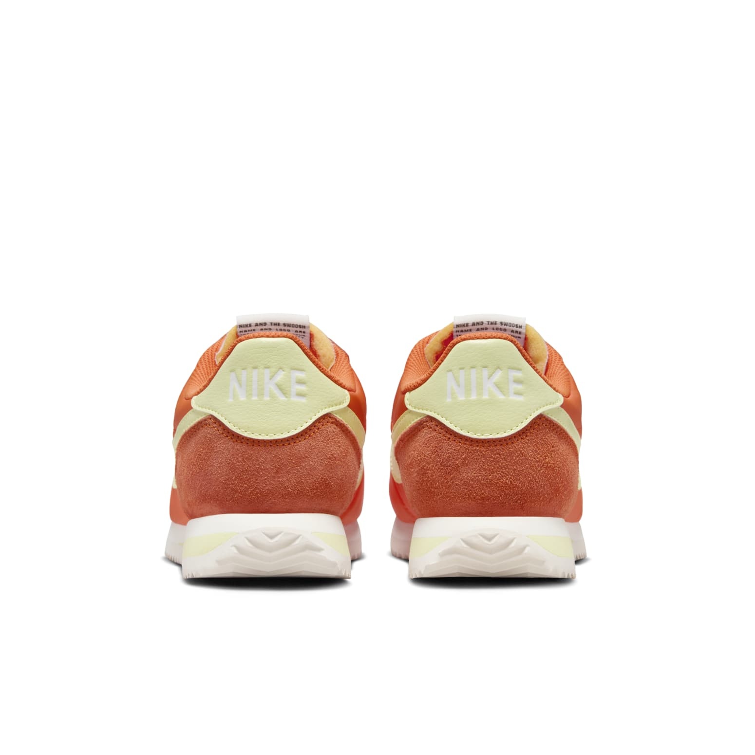 (WMNS) Nike Cortez Textile 'Safety Orange' HJ9612-800 - 5