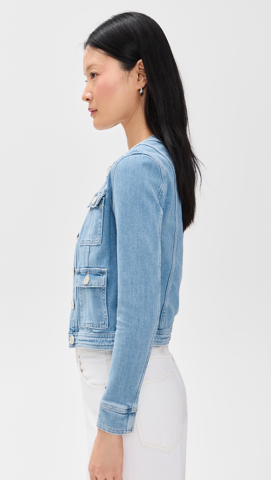 Yari Collarless Jacket - 3