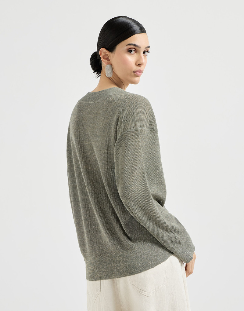 Sparkling linen sweater 3