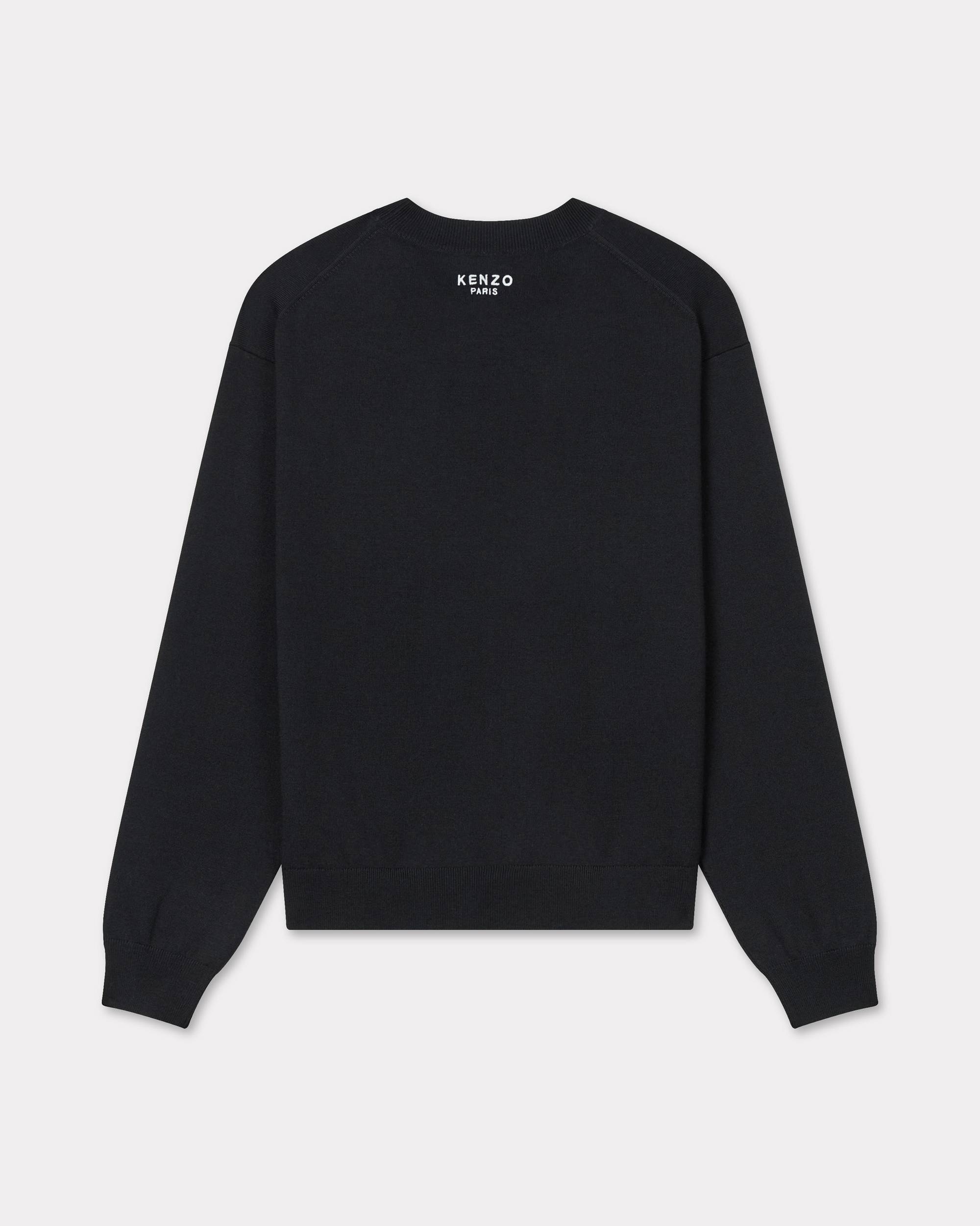 'KENZO Pop' embroidered jumper in merino wool - 2