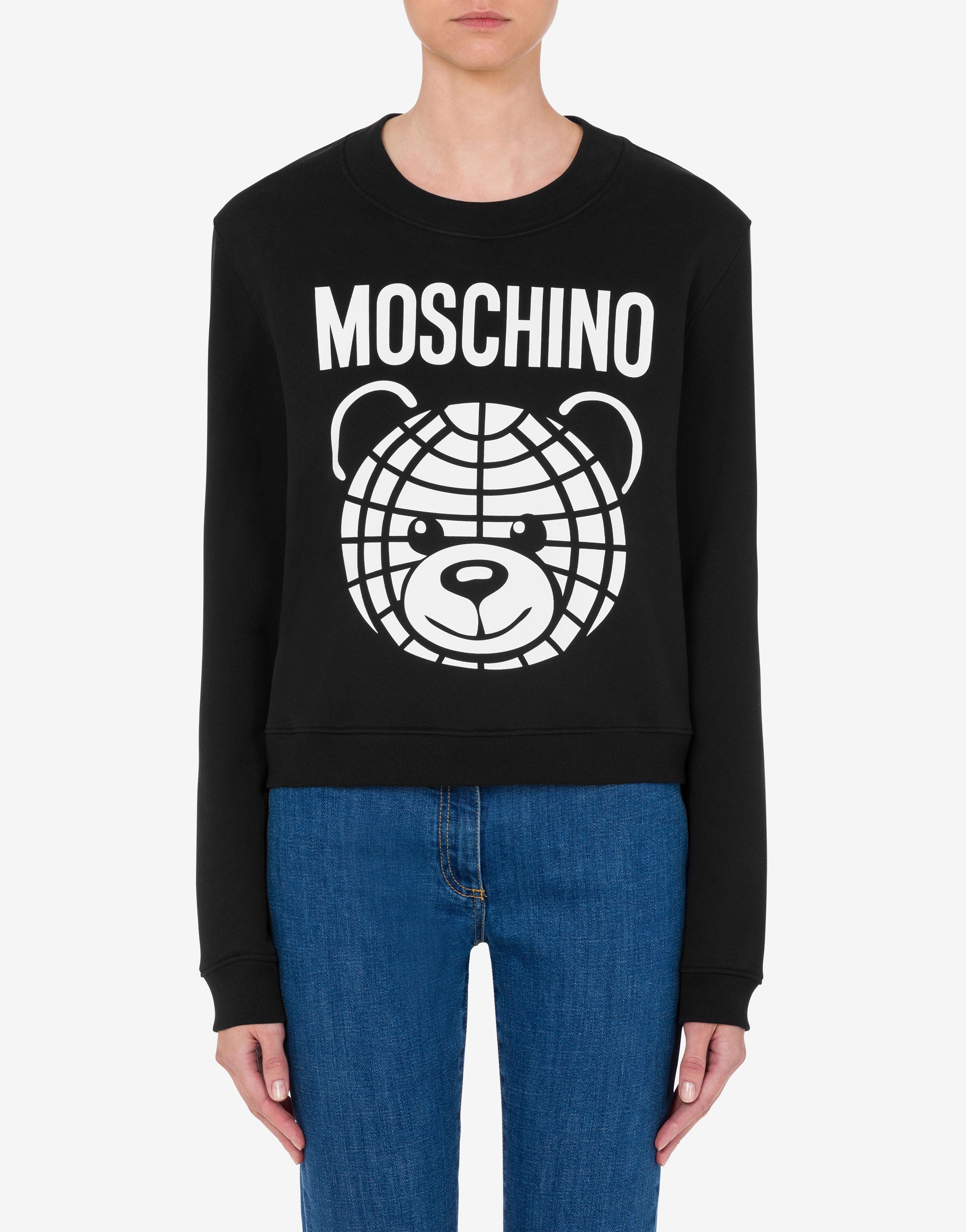 MOSCHINO TEDDY BEAR ORGANIC COTTON SWEATSHIRT - 2