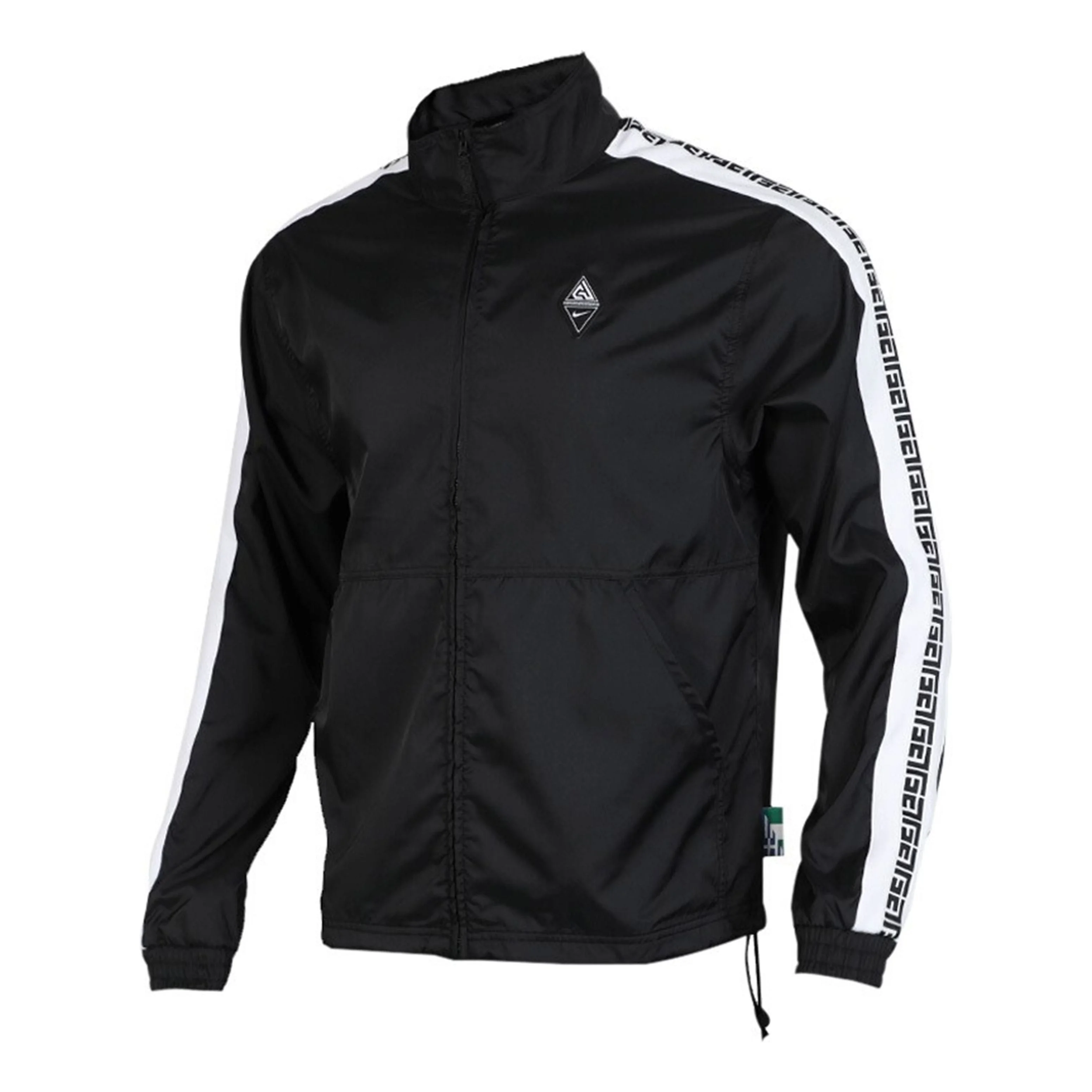 Nike Zipper Casual Sports Stand Collar Jacket Black CD9551-010 - 1