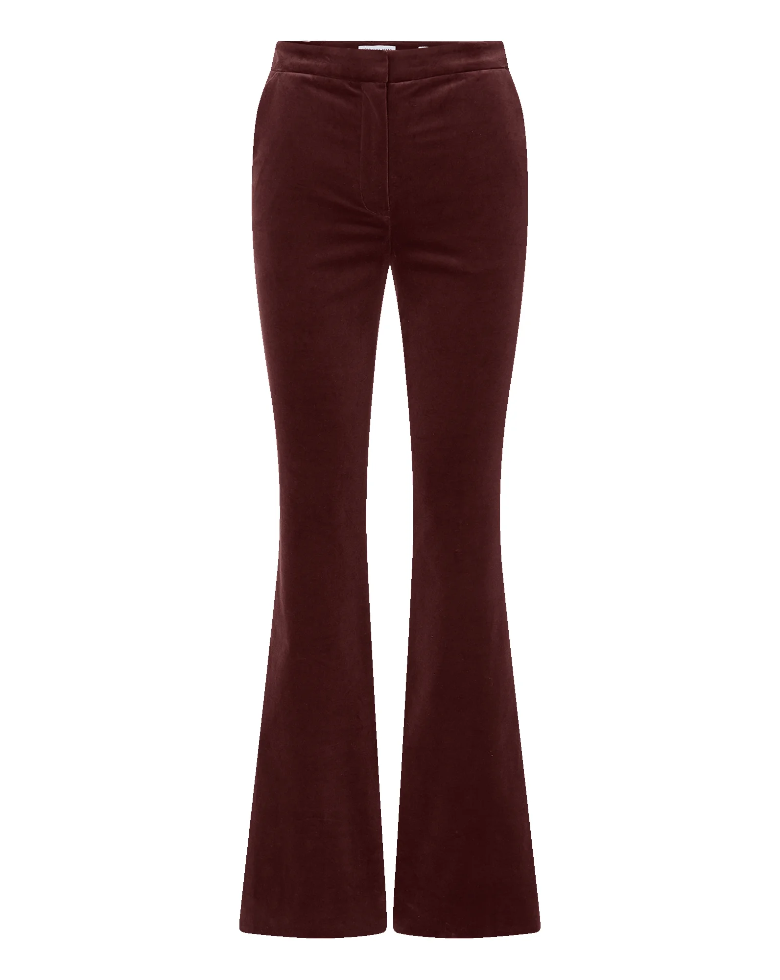 GRACIE VELVET FLARE PANT - 1