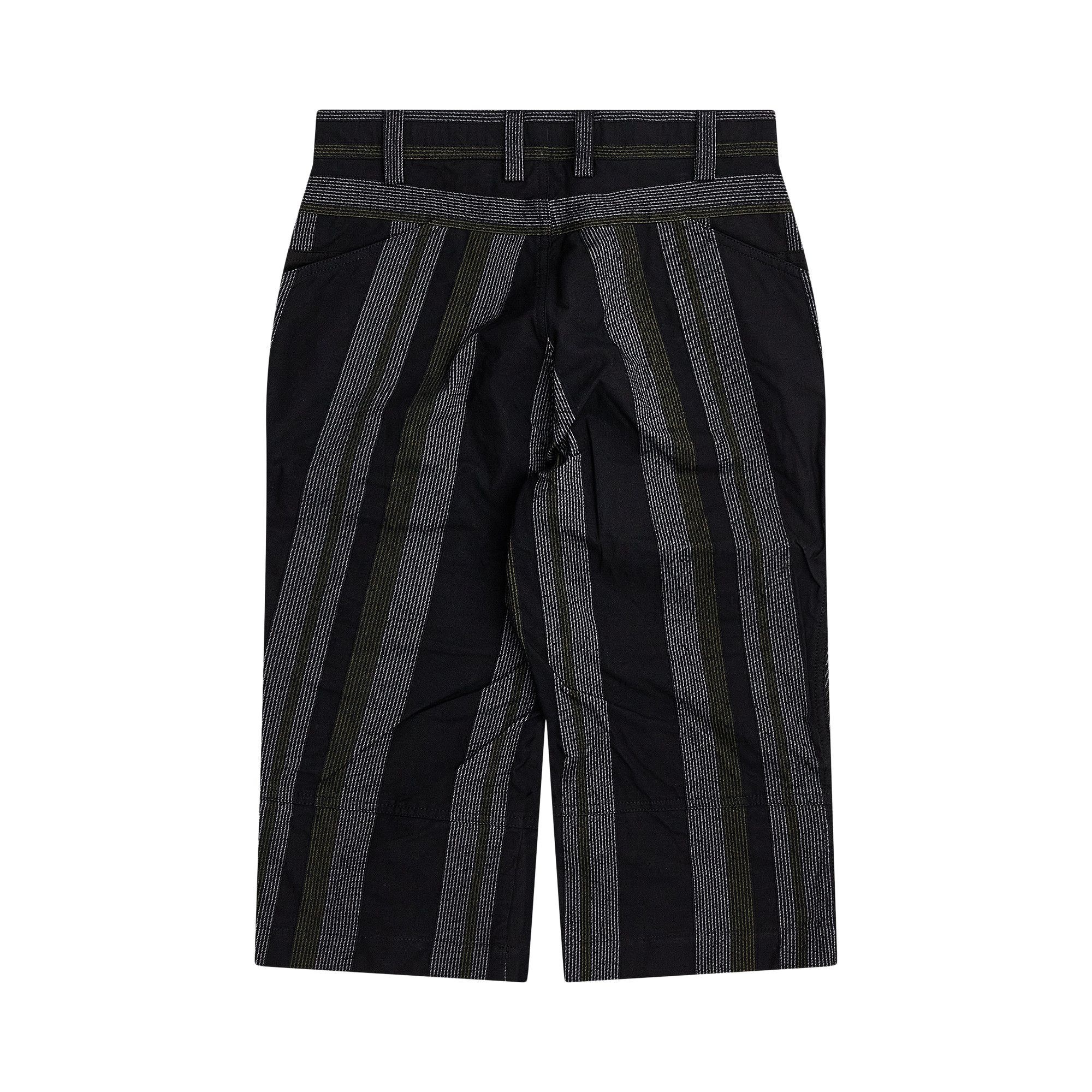 Kiko Kostadinov Inex Snap Shorts 'Black/Grey/Green' - 2
