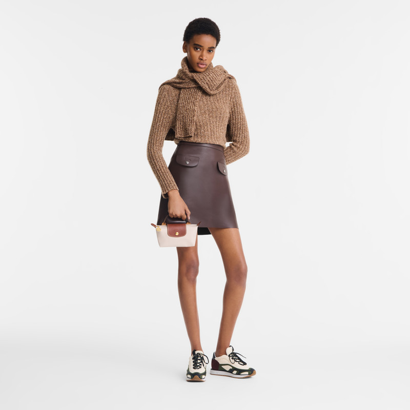 Longchamp Le Pliage Original Pouch with handle Paper - Recycled canvas outlook