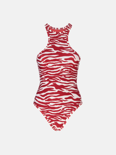 THE ATTICO RED AND MILK ONE PIECE outlook