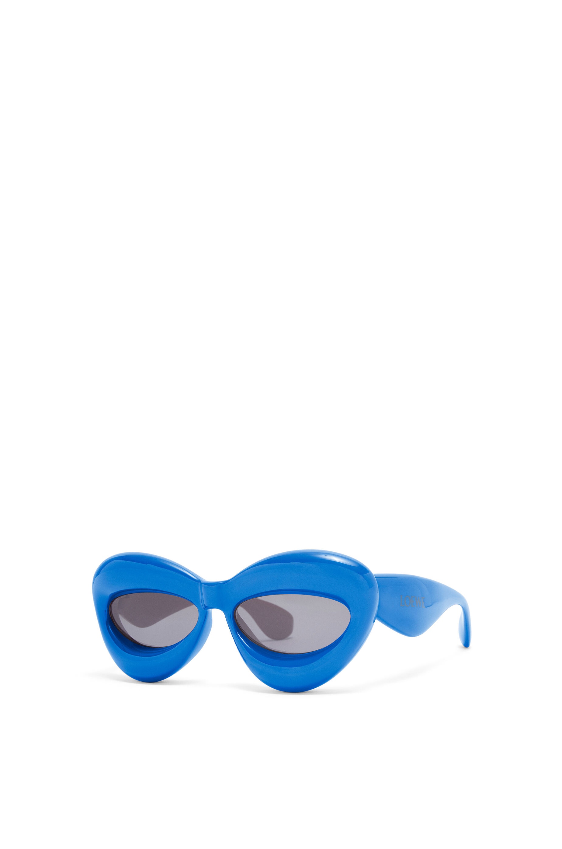 Inflated cateye sunglasses in acetate - 3