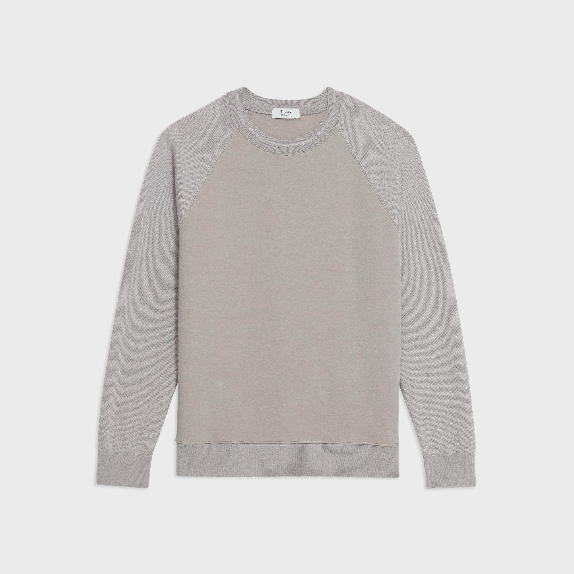 Scuba-Wool Combo Sweatshirt - 1