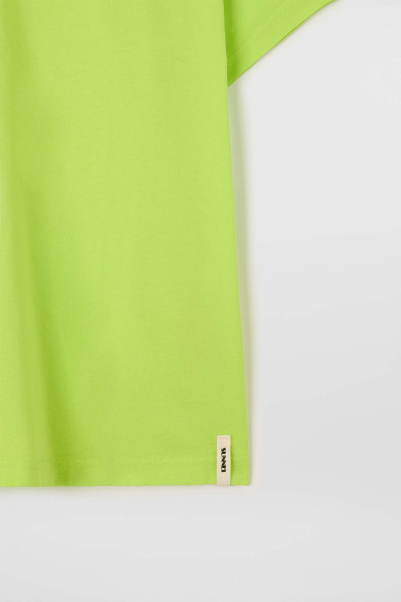 SUNNEI EVERYDAY CLASSIC T-SHIRT / acid lime outlook