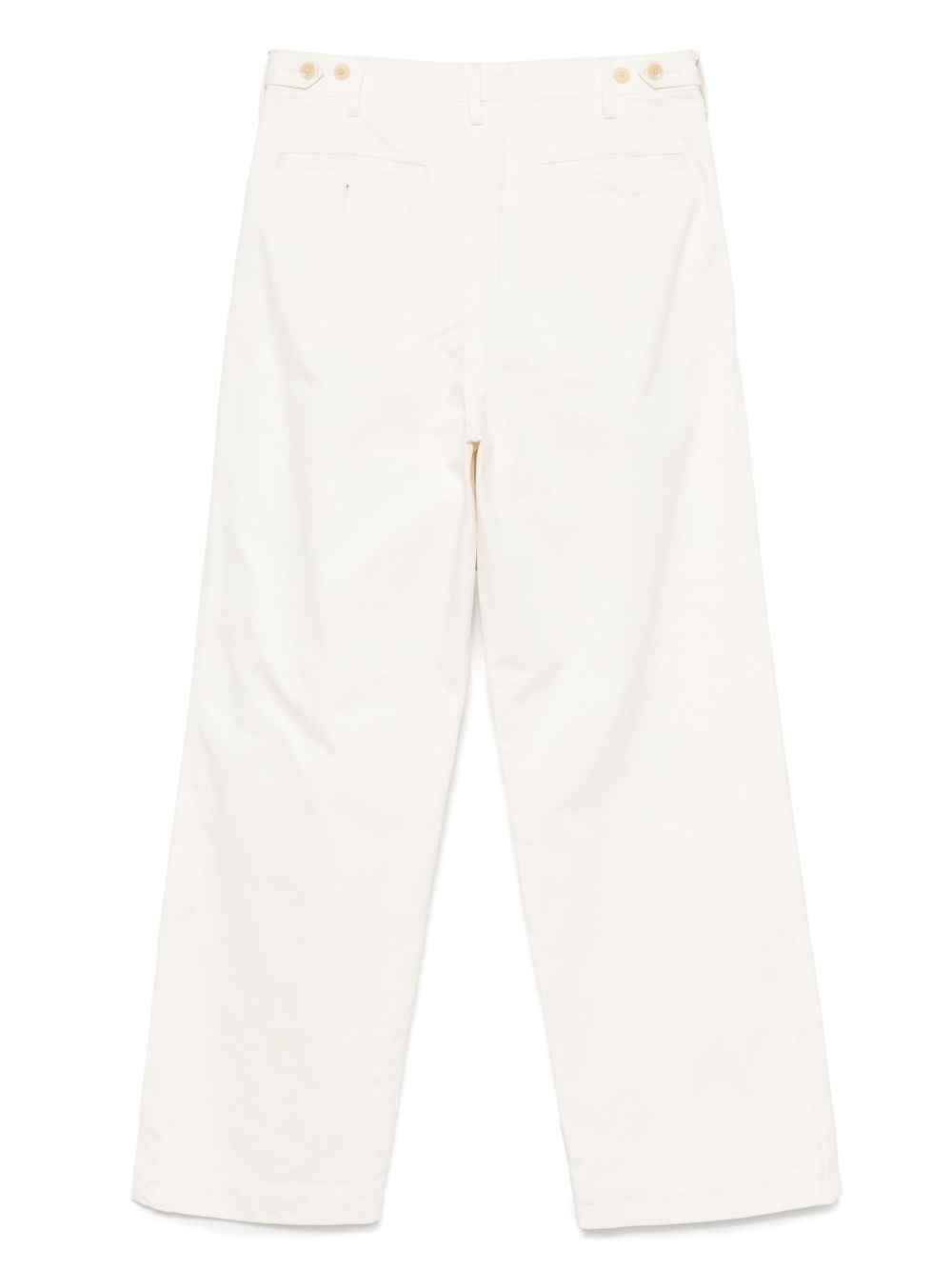 pleat-detail chinos - 2