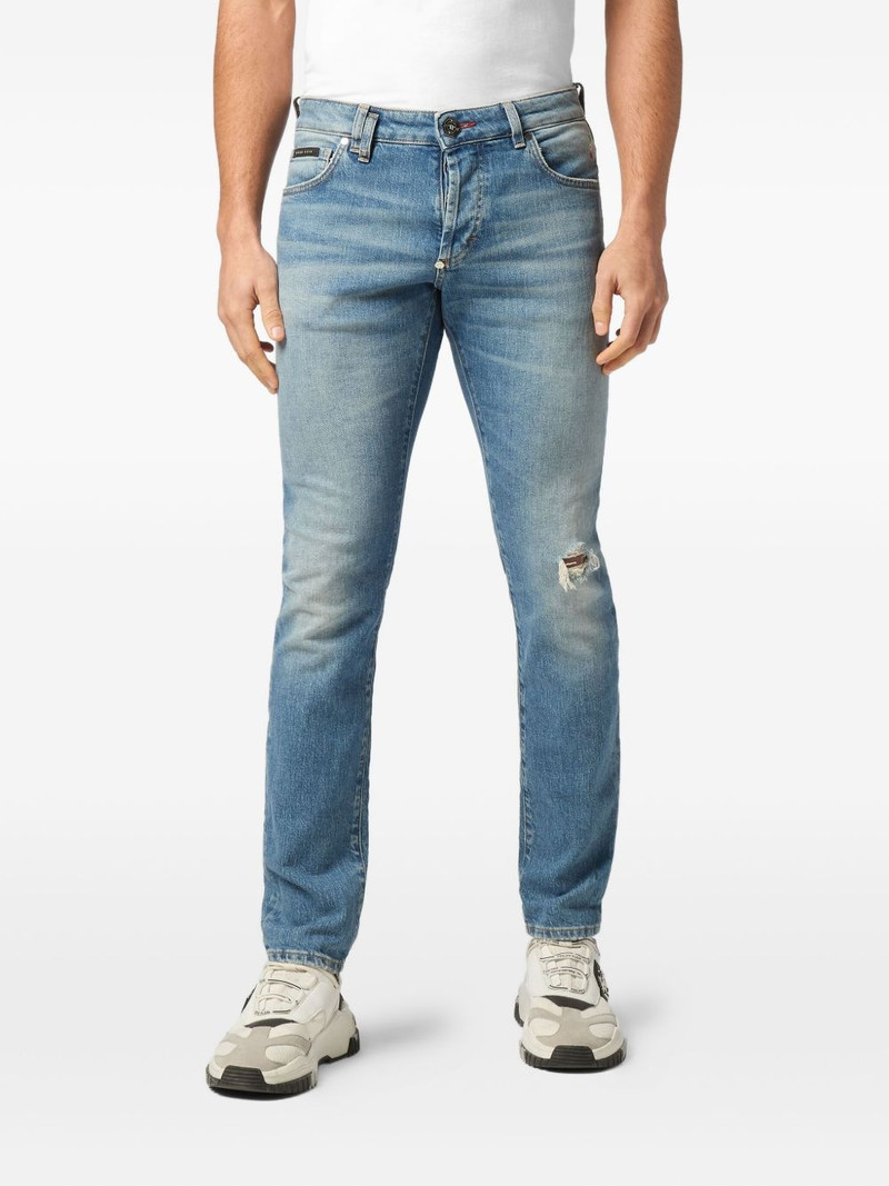 logo-patch jeans 3