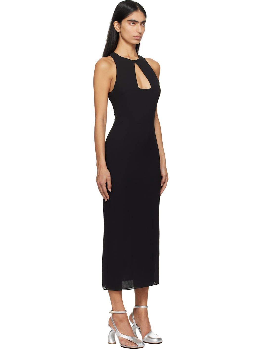 Black Spyri Midi Dress - 2