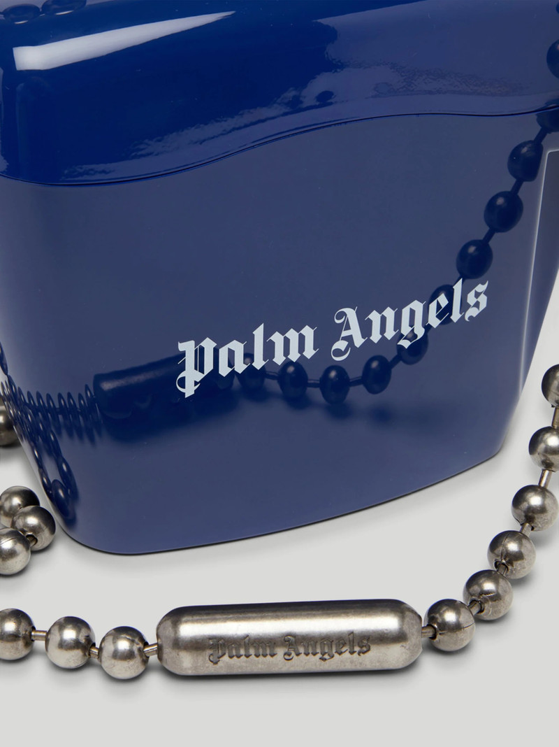 MINI NAVY BLUE PADLOCK BAG 5