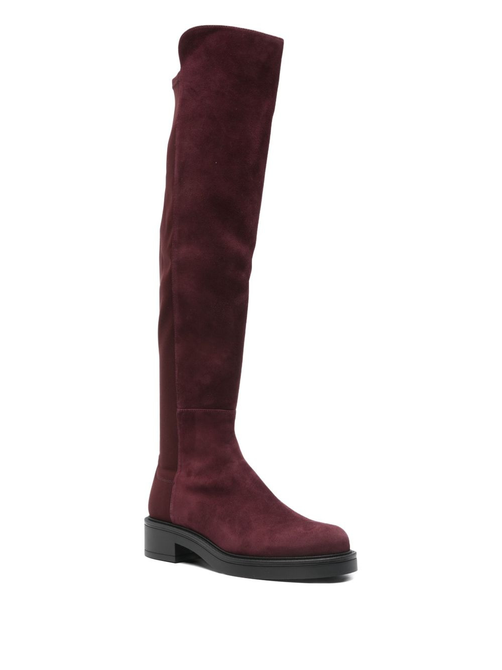 40mm suede knee-high boots - 2