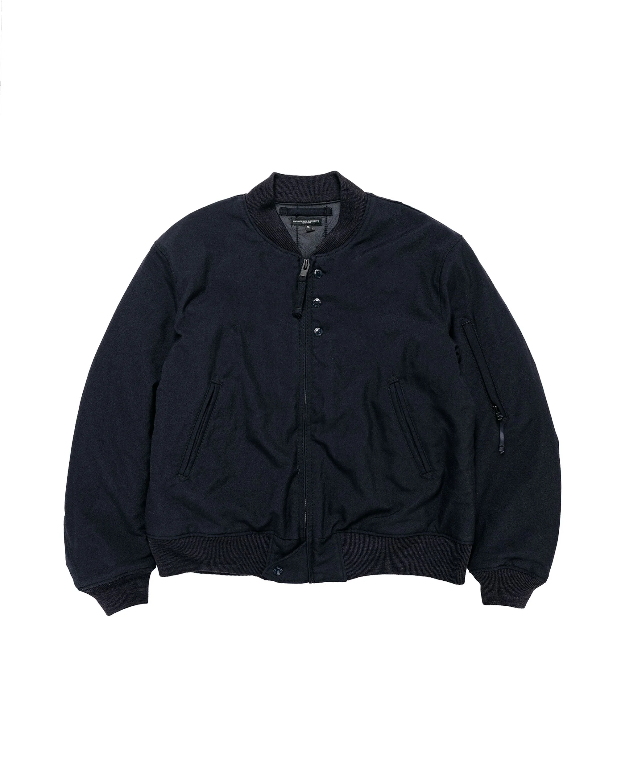 Aviator Jacket Dark Navy Wool Uniform Serge - 1