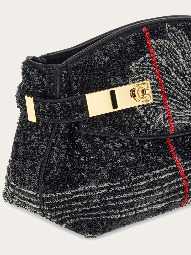 Hug handbag with sequins (S) 8