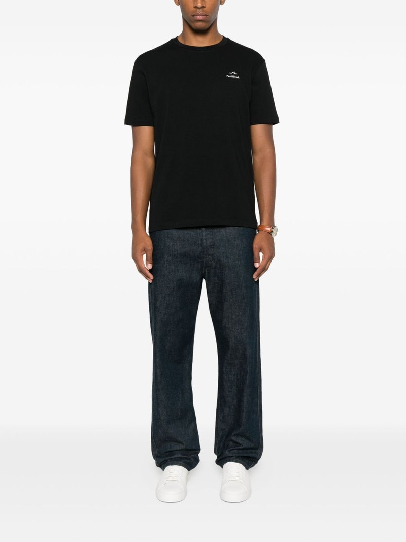 Paul & Shark logo-embroidered cotton T-shirt outlook