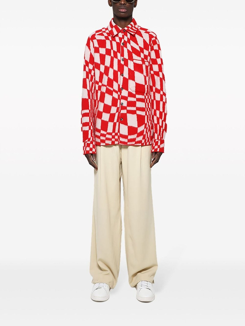 ZEGNA x The Elder Statesmen checked cashmere blend shirt outlook