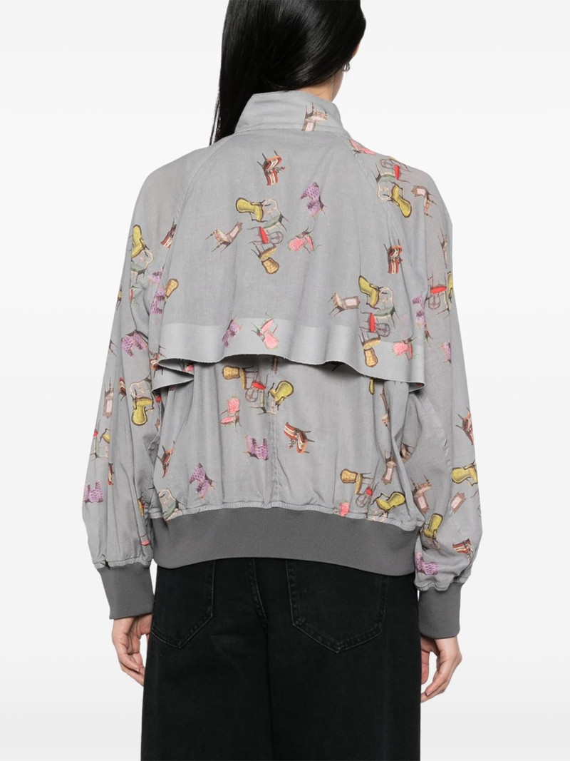 graphic-print bomber jacket 4