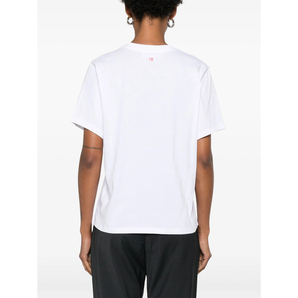 Victoria Beckham White Tops - T-Shirts & Jerseys Women - 4