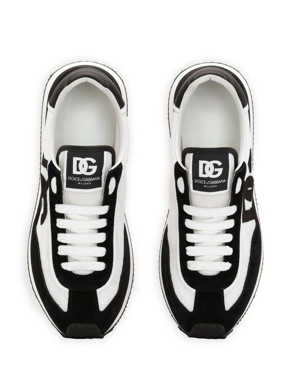 Dg cushion leather sneakers - 4