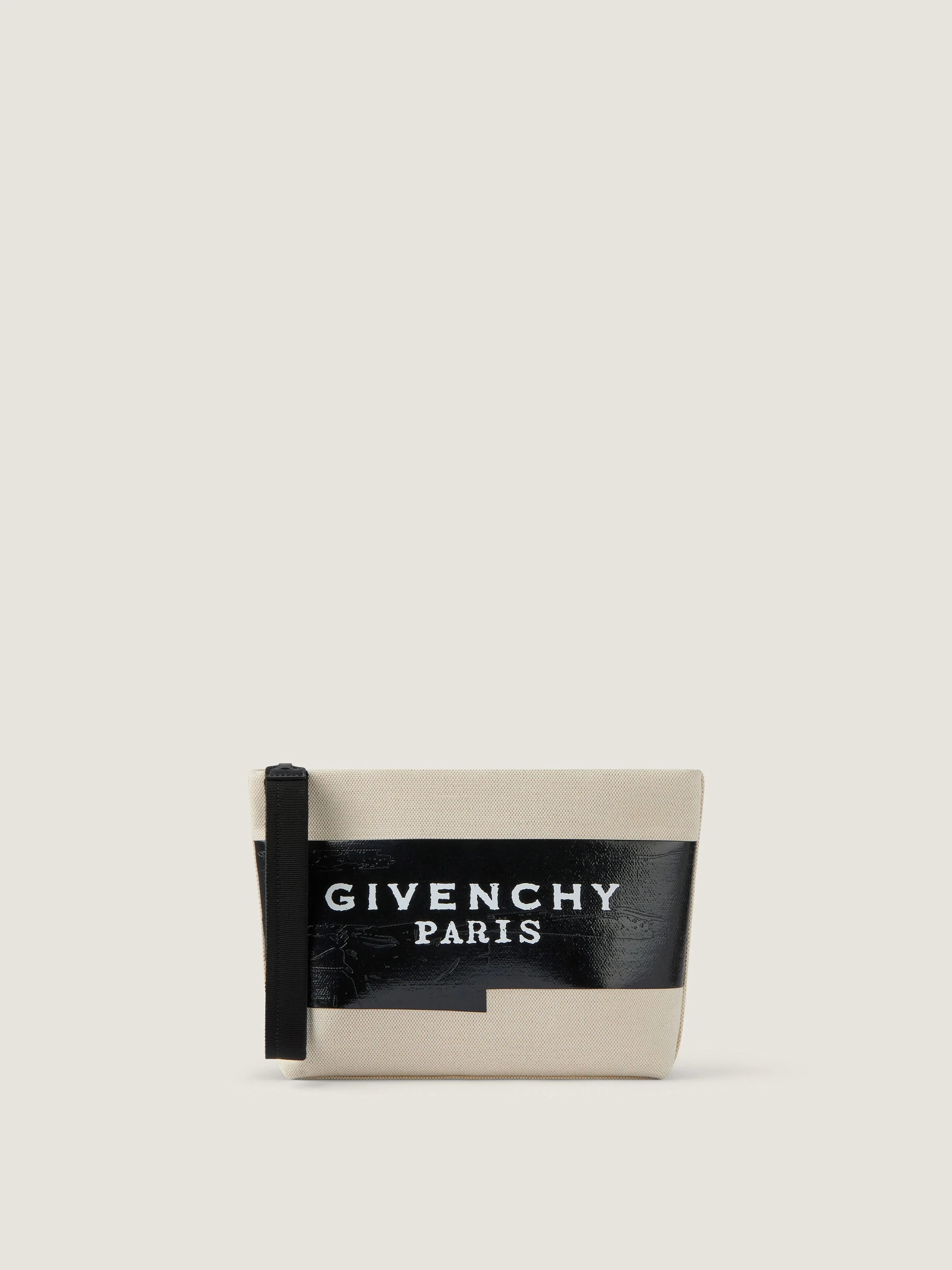GIVENCHY TAPE POUCH IN CANVAS - 1