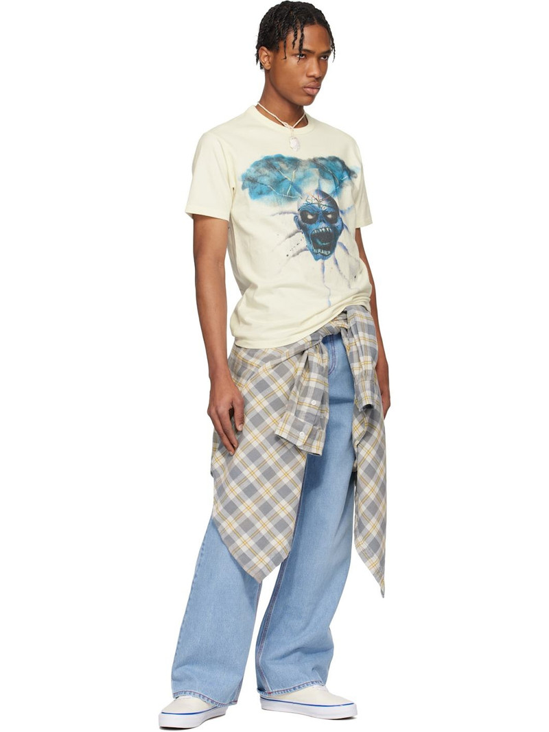 ERL Off-White Skull T-shirt outlook