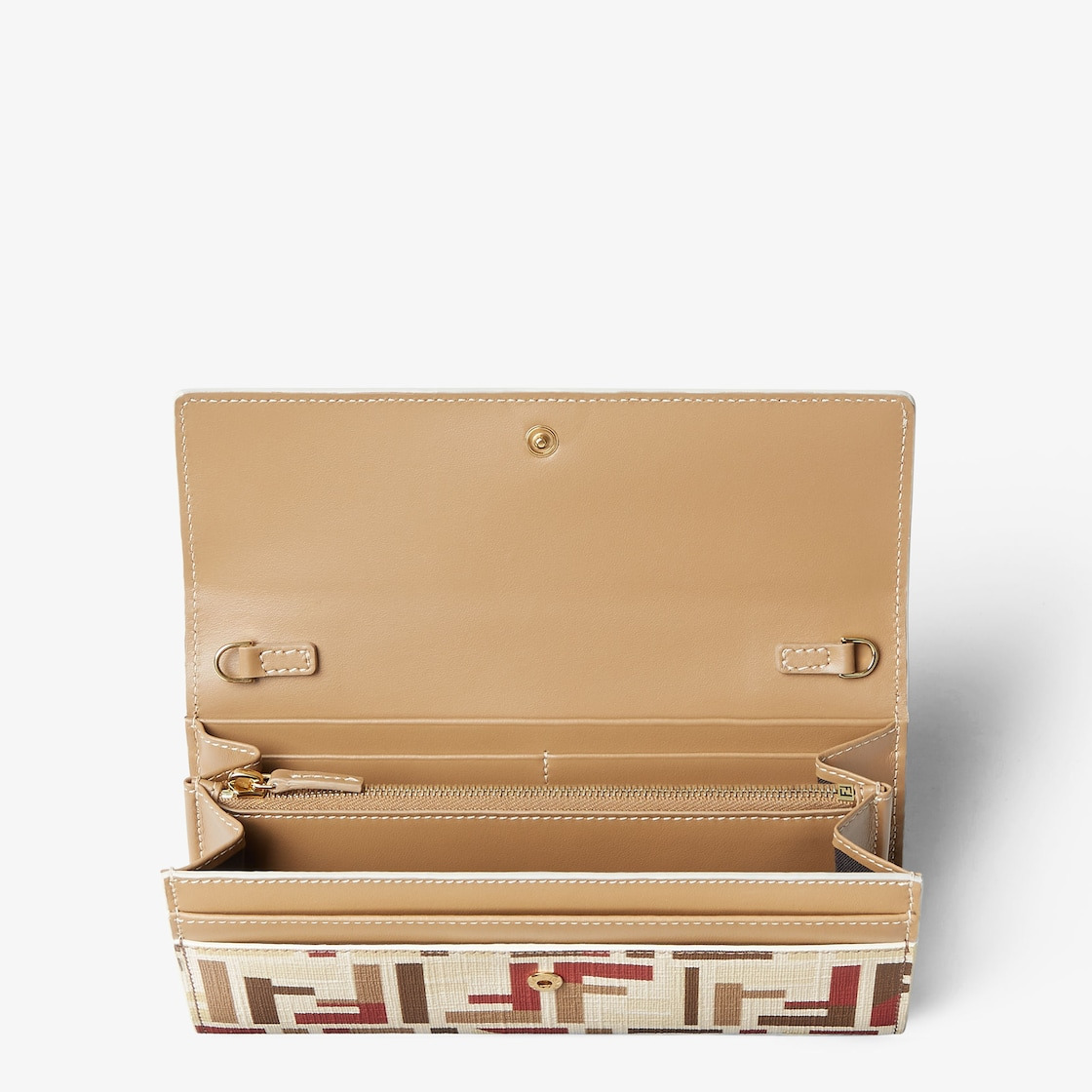 Fendi Roma Continental With Chain - 4