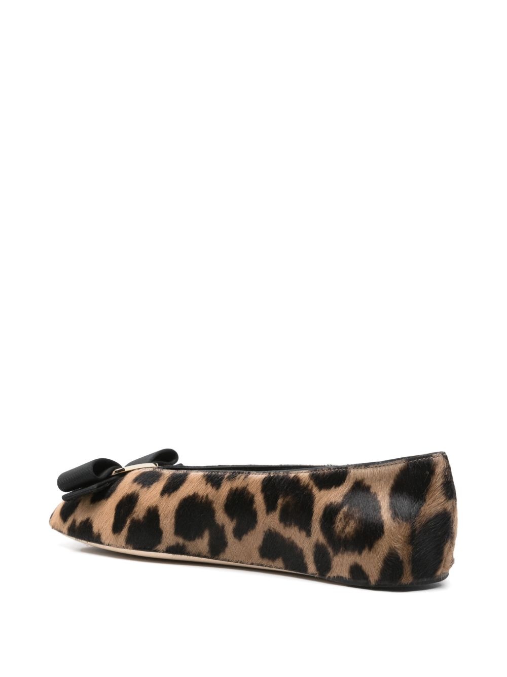 leopard-print ballet flats - 3