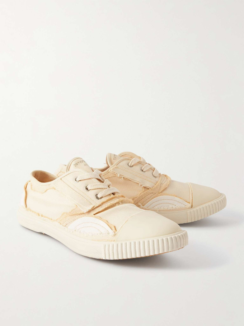 Inside Out Patchwork Canvas Sneakers 4