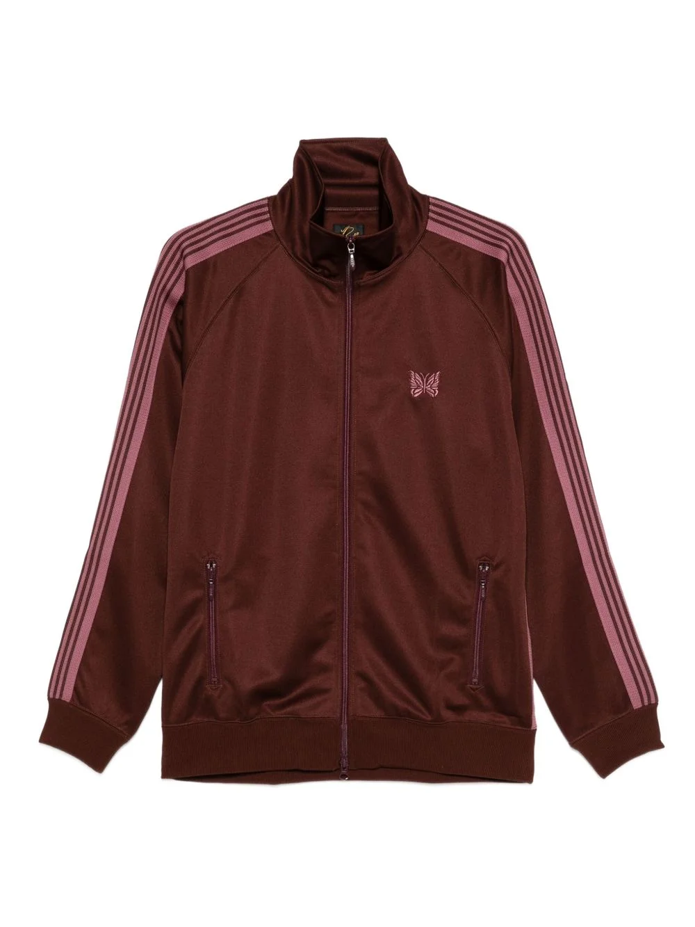 striped zip jacket - 1