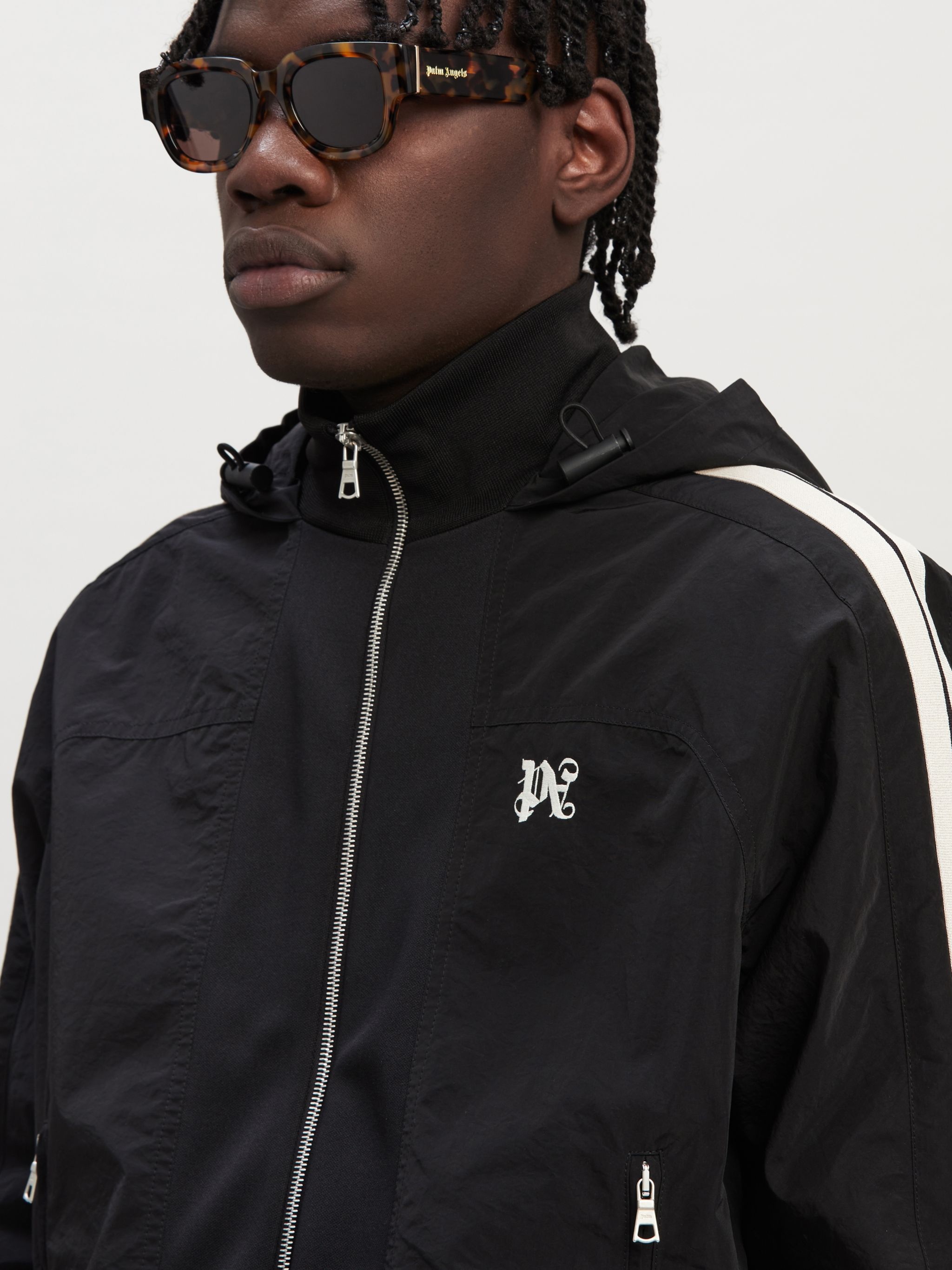 Monogram Nylon Track Jacket - 6