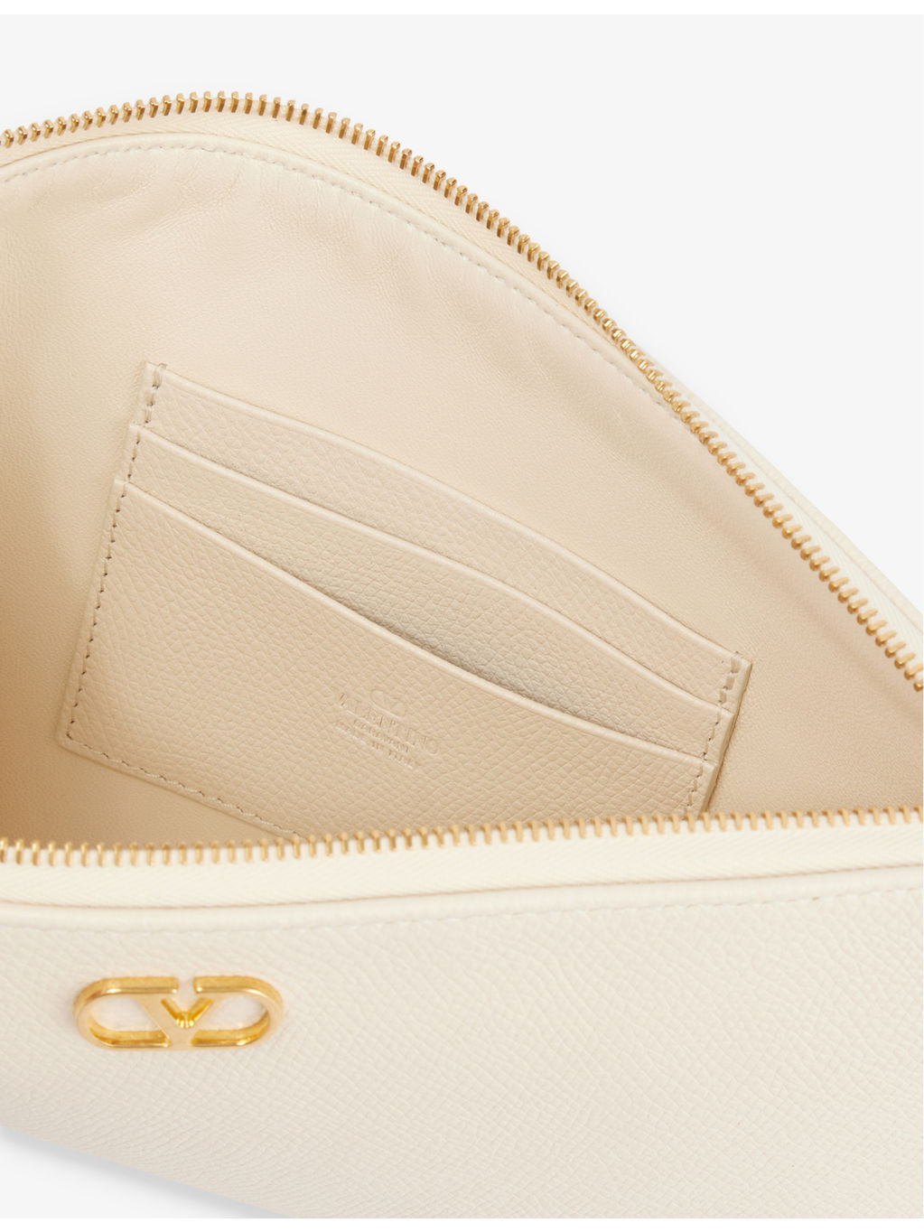 VLogo Signature Leather Pouch - 5